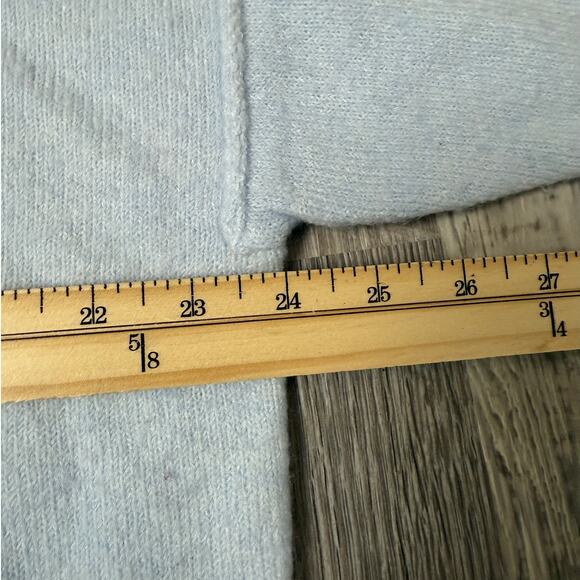 Vince Camuto Light Blue Drop Shoulder Knit Sweater Women’s Size Small Soft Cozy - Picture 7 of 9